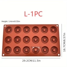 3 pièces/1 pièce Moule à gâteau en silicone de haute qualité à 6/8/18 cavités, moule à biscuits/donuts - Plaque de cuisson antiadhésive résistante à la chaleur, convient à tous les passionnés de la cuisson, cuisson maison - Cuisson professionnelle - Moule à gâteau pour la maison, le restaurant, fait maison, délicieux, excellent choix