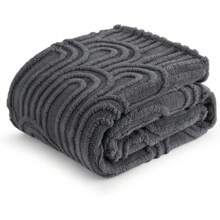 Fleece Throw Blanket For Couch Sofa Bed - Super Soft Twin Blankets For Men Women, Cute Cozy Blanket For Girls Lightweight Fuzzy Comfy Textured Flannel Blanket Warm Plush Throw Blankets For Couch, Sofa, Bed