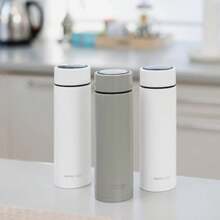 Portable Baby Bottle Making Kit RapidCool - Prepare Formula Feed In 2 Minutes | Includes 2 Rapid Cool Units 2 Digital Thermometer Lids 2 Powder Dispensers Flask - TwoRapidCools&ThermalFlask - View 3