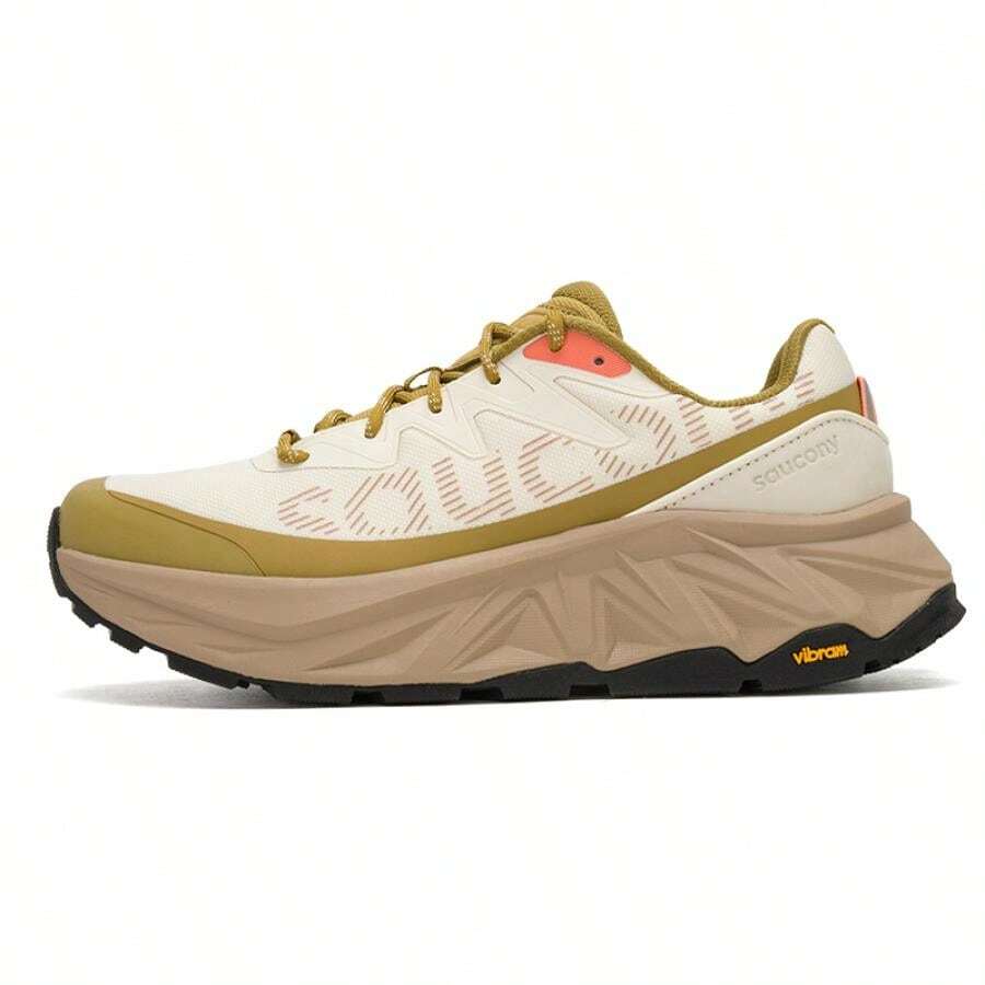 Saucony TRIGON ULTRA 徒步鞋，户外运动休闲鞋，跑步鞋 S28247-1 - 米綠 - 查看 1