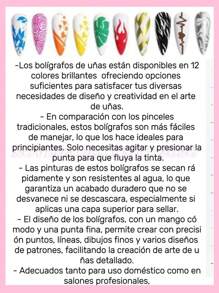 Set 12 plumones punta fina para arte de las uñas, acrílico,graffiti de 0,5 mm, pintura acrilica, secado rapido, trazos perfectos, sin manchas, Herramienta de manicura, diseños precisos y completos - Multicolor - Ver 3