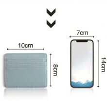 1 个/3 个/5 个信用卡夹，有红色、黑色、蓝色、灰色、卡其色可选 - 彩色 - 查看 11