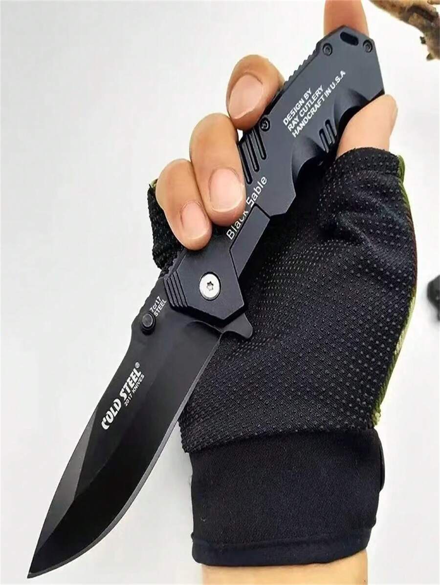 Field Folding Knife Fruit Knife Folding Thickened Portable Knife High Hardness Mini Outdoor Folding Knife