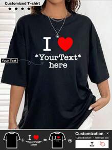 Customized Women's T-Shirt  You Pretty, He Ugly, U Swan He Frog Arrow Shirt, Funny Meme, Fashion Meme, You Swan He Frog T-Shirt, Gf Gifts, Man Like Taxi, One Go, Next Come - Black - View 1