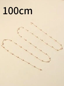 100 厘米珠宝 DIY 配件 5 毫米铜链适用于眼镜链、项链、创意工艺品 - 珠鍊 - 查看 7