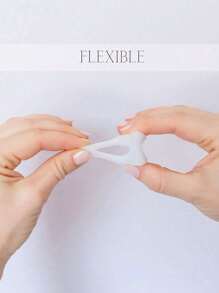 8/4/2 Stücke weiße & rosa Silikon Zehentrenner, weiche Zehentrenner, wasserdicht, geeignet für Sport & tägliche Fußpflege, Zehenschutz, Schutzmanschette