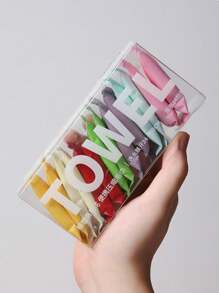 1 Boxes [7/14pcs Per Box] Disposable Thickened Compressed Towels Portable Independent Packaging To Increase Cleaning Towels Kitchen Towels. - No Pattern - View 7