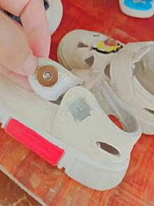 Powerful Magnetic Snap Button For Bags, Clothes, Invisible Hand-Sewn Plum Blossom Magnetic Stud - Silver - View 3