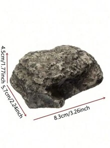 Outdoor Hidden Key Box Outdoor Courtyard Hidden Key Box Door Key Box Simulation Stone Decoration Simulation Stone - Grey - View 2