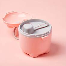 1pc Custom Name Milk Powder Storage Box, Travel Portable Storage Container, Newborn Baby Memorial Gift, Customized Birthday Gift