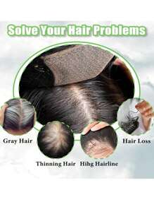 女士用刘海和层次假发，可遮盖白发并增加发量 - 彩色 - 查看 9