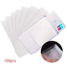 3/5/10/20/30/50/100 Piece PVC Card Holder, Social Security Card Case, Transparent Waterproof Credit Card And Medicare Card Case With Easy To Insert Design - Keep Your Card And Clean! Wedding Season, Mother's Day, Graduation, Eid Gifts - Multicolor - View 20