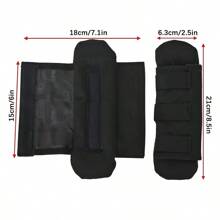 2pcs/Set Tactical Vest Cushion Shoulder Pads, Tactical Backpack Shoulder Cushion Anti-Slip Pads, Laptop Bag Shoulder Pads - Multicolor - View 3