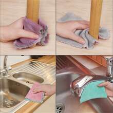 20pcs Kitchen Towels & Dish Cloths Set - Perfect For Dishes Washing And Daily Cooking - Suitable For Restaurant Use, 25*15cm