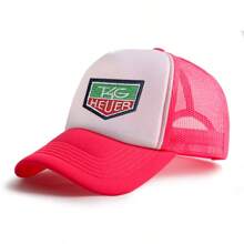 1 pieza Gorra de béisbol unisex de diseño nuevo con icono de letra en inglés, gorra snapback casual protectora solar, adecuada para primavera, verano, otoño e invierno - multicolor - Ver 24