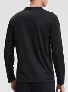 Personalized Gradient Ombre Men's Long Sleeve T-Shirt - Customizable Long Sleeve T-Shirt With Name, Team, City And Number, Mesh Quick Drying Sweat Wicking Athletic Short Sleeve, Can Be Given As A Gift,Stylish,Fashion,Hipster,Casual,Minimal Chic,Personalized,Customized,Custom,Unique,Guy Costumes,Capsule Wardrobe,Men Basic/Street Style,Ideal Gifts For Him,Boyfriend,Family,Friends,For Birthdays,For Vacation/Holiday,For School/Competition,For Sports/Climbing
