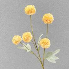 1 Pc Artificial Flower Stem, Brown Plastic Fake Flower, Home Decor