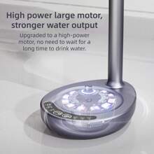 1 件智能桌面水泵，USB 可充电瓶装水电动饮水机，家用/办公室便携式自动饮水机，厨房吸水泵，适合户外野餐，电池容量：1200mAh