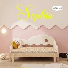 Personalized Name Wall Stickers, Children's Room Wall Stickers, Boy Girl Name Stickers, Name Stickers For Daycare Decoration, Name Vinyl Wall Stickers, Custom Name Stickers Gifts Birthday Graduation