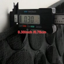 1 件纯色鹅卵石压花 L 型地垫，大尺寸记忆泡沫浴室防滑门地毯，适用于卧室、淋浴角、客厅、沙发角、女士情人节礼物生日男友女友家居浴室装饰浴垫户外地毯门垫秋季装饰浴室配件返校入口装饰 - 彩色 - 查看 9