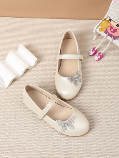Dziewczęce buty księżniczki, nowe dziewczęce płaskie buty do tańca