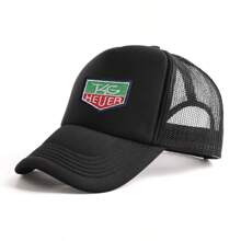 1 pieza Gorra de béisbol unisex de diseño nuevo con icono de letra en inglés, gorra snapback casual protectora solar, adecuada para primavera, verano, otoño e invierno - multicolor - Ver 1
