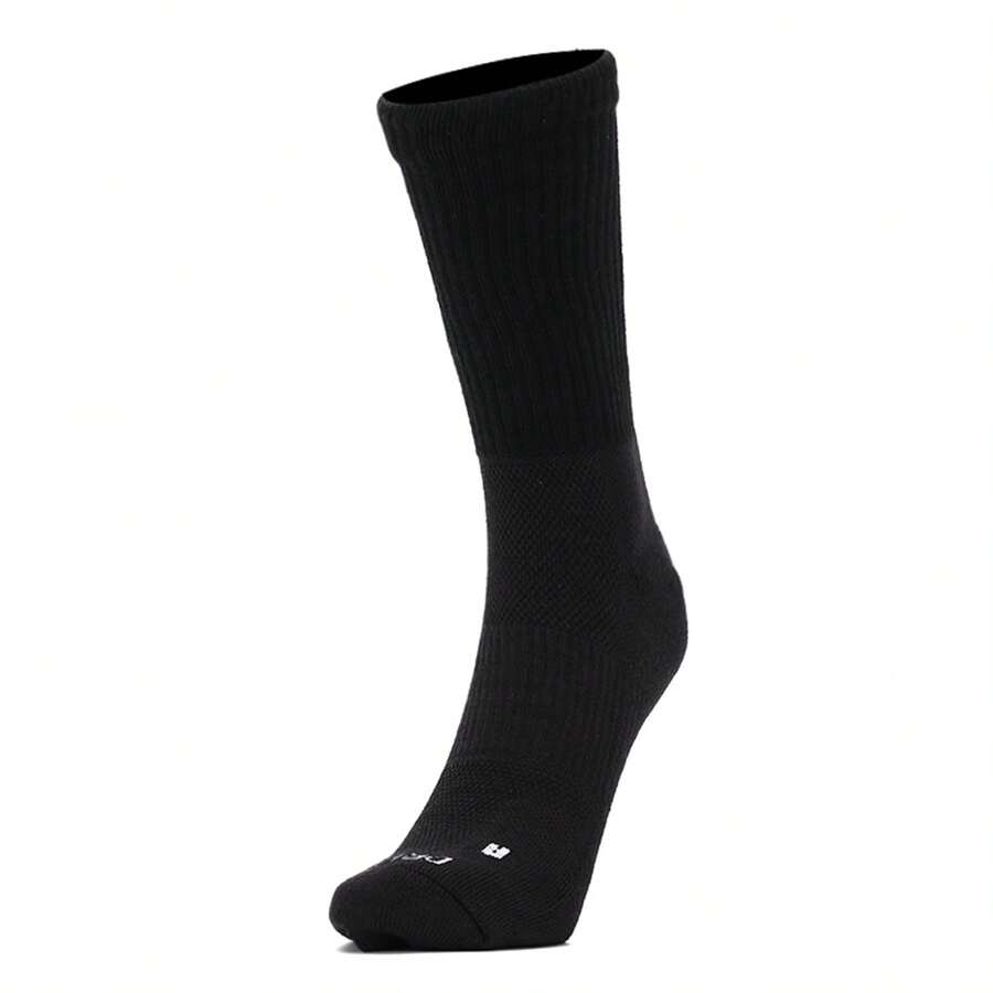 Nike 3 件装 NK CREW EVERYDAY BBALL 中筒袜，DA2123-010 - 黑/(白) - 查看 1