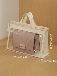 1 pezzo/2 pezzi Organizer salvaspazio con 1/6/8 scomparti, organizer multistrato portatile per borse e borsette da appendere nell'armadio, supporto per borse, design pieghevole per una facile conservazione quando non in uso, facile da trasportare, organizer per portafogli, scaffale per borse, forniture scolastiche, accessori scolastici, decorazione per la stanza, decorazione per la casa, organizer per studenti universitari, adatto per camere da letto, soggiorni, corridoi, armadi o scaffali, ecc.