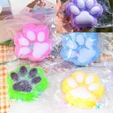 5 Pezzi di Giocattoli Appiccicosi a Forma di Zampa di Gatto, Giocattoli da Schiacciare a Forma di Zampa di Gatto, Palline di Pelo Appiccicose a Forma di Zampa di Gatto, Giocattoli Antistress Appiccicosi a Forma di Zampa di Gatto, Articoli Divertenti, Adatti per Adulti, Colori Casuali - Multicolore - Visualizzare 18