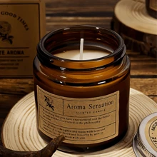 4件套/3套/盒装和1套/盒装浪漫香薰蜡烛，纯天然植物香氛，无烟天然大豆蜡香薰蜡烛，室内浴室持久留香礼盒装，浓郁花香，适合婚礼、伴手礼等场合