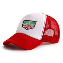 1 pieza Gorra de béisbol unisex de diseño nuevo con icono de letra en inglés, gorra snapback casual protectora solar, adecuada para primavera, verano, otoño e invierno - multicolor - Ver 25