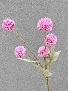 1 Pc Artificial Flower Stem, Brown Plastic Fake Flower, Home Decor