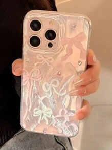 优雅新款羽毛设计彩色蝴蝶结图案手机壳，兼容 16/16 Pro/16 Pro Max/16 Plus、 15 Pro Max、Apple P13、P14、P11、P12、XS、XR、7/8、7/8 Plus、A14、A15、S23 Ultra、A50、A12、A32、A52、A72、A51、A21S、A13、A14、S22 Ultra、S23、A33、A53、S20 FE，防水、防震、防摔、防刮。 - 彩色 - 查看 4