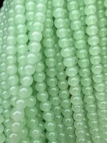 200pcs 6mm DIY Jelly Imitation Agate Round Beads, Multi Color Selections, For Bracelet Necklace Jewelry Accessories - Multicolor - View 7