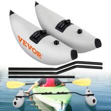 Kayak Stabilizer Inflatable Canoe Outrigger PVC Pontoon Fishing Float Tube Kit - 1 - View 1