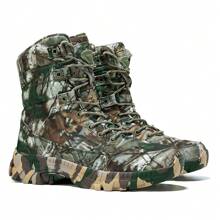 Women's Hunting Boots Hiking Boots Lightweight Camouflage Boots Men's Desert Boots Tactical Boots - Green - View 5