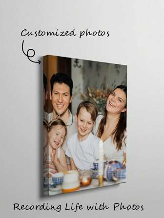 1 Stück personalisierte Leinwandkunst, individualisiertes rahmenloses Poster, gemütliches gerahmtes Leinwandbild, Weihnachtsdekoration, Weihnachtsgeschenk, Raumdekoration, Hochzeitsdekoration, individuell anpassbarer Artikel, personalisiertes Geschenk, geeignet für Weihnachten/Hochzeit/Valentinstag/Einweihung/Geburtstag/Jahrestag/Partygeschenk, für Freund, Freundin, Familie, Freunde, Haustiere