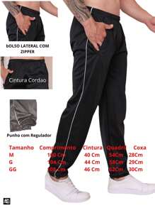 Men Sweatpants - màu đen - Xem 5