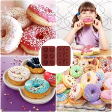 3 pièces/1 pièce Moule à gâteau en silicone de haute qualité à 6/8/18 cavités, moule à biscuits/donuts - Plaque de cuisson antiadhésive résistante à la chaleur, convient à tous les passionnés de la cuisson, cuisson maison - Cuisson professionnelle - Moule à gâteau pour la maison, le restaurant, fait maison, délicieux, excellent choix