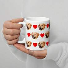 Custom Dog Face Mug, Personalized Pet Mug, Dog Mom Gift, Personalized Gift, Photo Mug, Custom Mug, Gift For Dog Lover, Dog Mom, Dog Dad, 11oz&15oz Mug - White - View 3