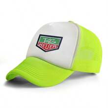 1 pieza Gorra de béisbol unisex de diseño nuevo con icono de letra en inglés, gorra snapback casual protectora solar, adecuada para primavera, verano, otoño e invierno - multicolor - Ver 15