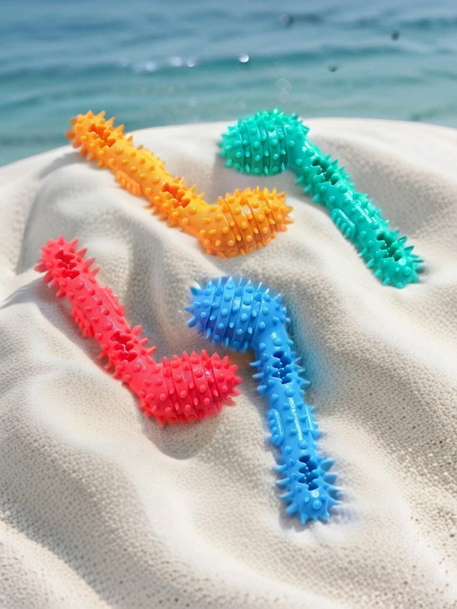 1 件 TPR 材质猫/狗爱好者礼物和狗/猫妈妈喜欢宠物咀嚼玩具，坚固的小狗玩具适合小型犬爱好者和狗妈妈喜欢咬和咀嚼