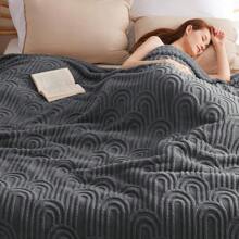 Fleece Throw Blanket For Couch Sofa Bed - Super Soft Twin Blankets For Men Women, Cute Cozy Blanket For Girls Lightweight Fuzzy Comfy Textured Flannel Blanket Warm Plush Throw Blankets For Couch, Sofa, Bed