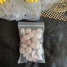 100g Large Grain Rose Quartz For Home Decor, Fish Tank/Turtle Tank Filler, Vase Filler, Plant Decoration - Pink - View 11