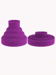 硅胶吹风机扩散器，可伸缩造型美发配件工具 - 彩色 - 查看 8