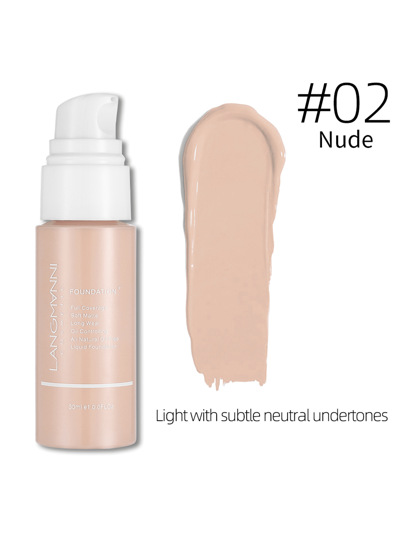 ضد للماء مادة قطعة واحدة متين متحكم بالزيت مكياج اخفاء العيوب كريم الأساس للنساء