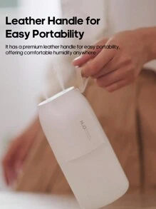kinscoter 1 pièce Humidificateur d'air rechargeable de 2000 mAh et 300 ml avec double pulvérisation, humidificateur portable avec lampe d'ambiance pour hôtel, chambre à coucher