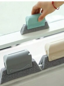 6 piezas Cepillos de limpieza para ranuras, herramienta de limpieza multifuncional para rendijas, cepillos para rincones muertos para baño, cocina, azulejos, ventanas y ranuras de puertas