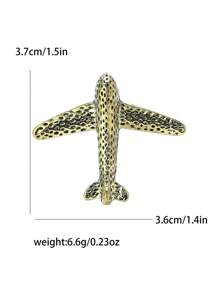 Strass Flugzeug Broschen für Frauen, unisex Email Flugzeug Anstecknadeln, Büro Party Freunde Geschenke Accessoires