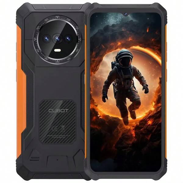 CUBOT KINGKONG ES, Smartphone Android ultra-delgado y robusto, 6GB RAM + 128GB ROM, Pantalla de 6.56 pulgadas 90Hz, Cámara de 48MP, Batería de 5100mAh, Teléfono 4G